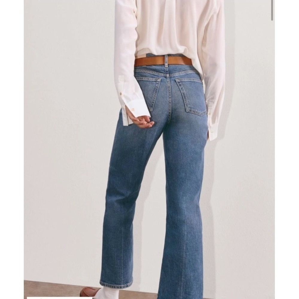 Everlane NWT Cheeky Straight Jean Women Size 25R Relaxed Fit Denim - Picture 2 of 13
